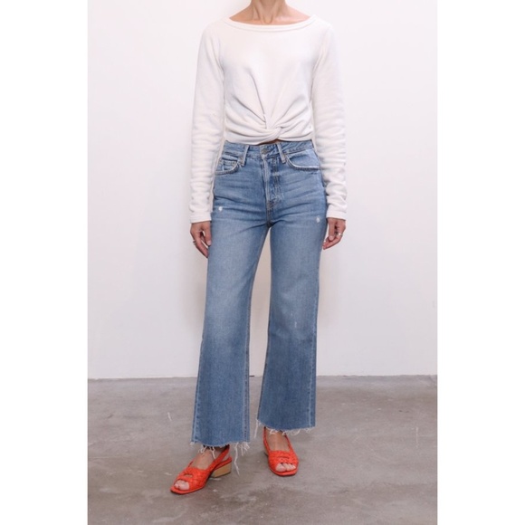 GRLFRND Bobbi high rise crop jeans Gonna Fly Now - Picture 2 of 8